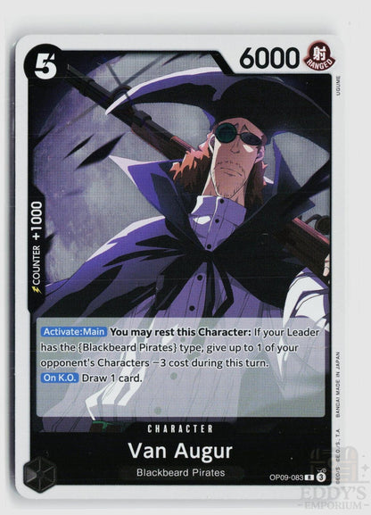 Van Augur OP09-083 Emperors in the New World One Piece Foil Rare