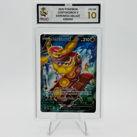 Centiskorch V Full Art - 179/189 - Darkness Ablaze - MGC 10