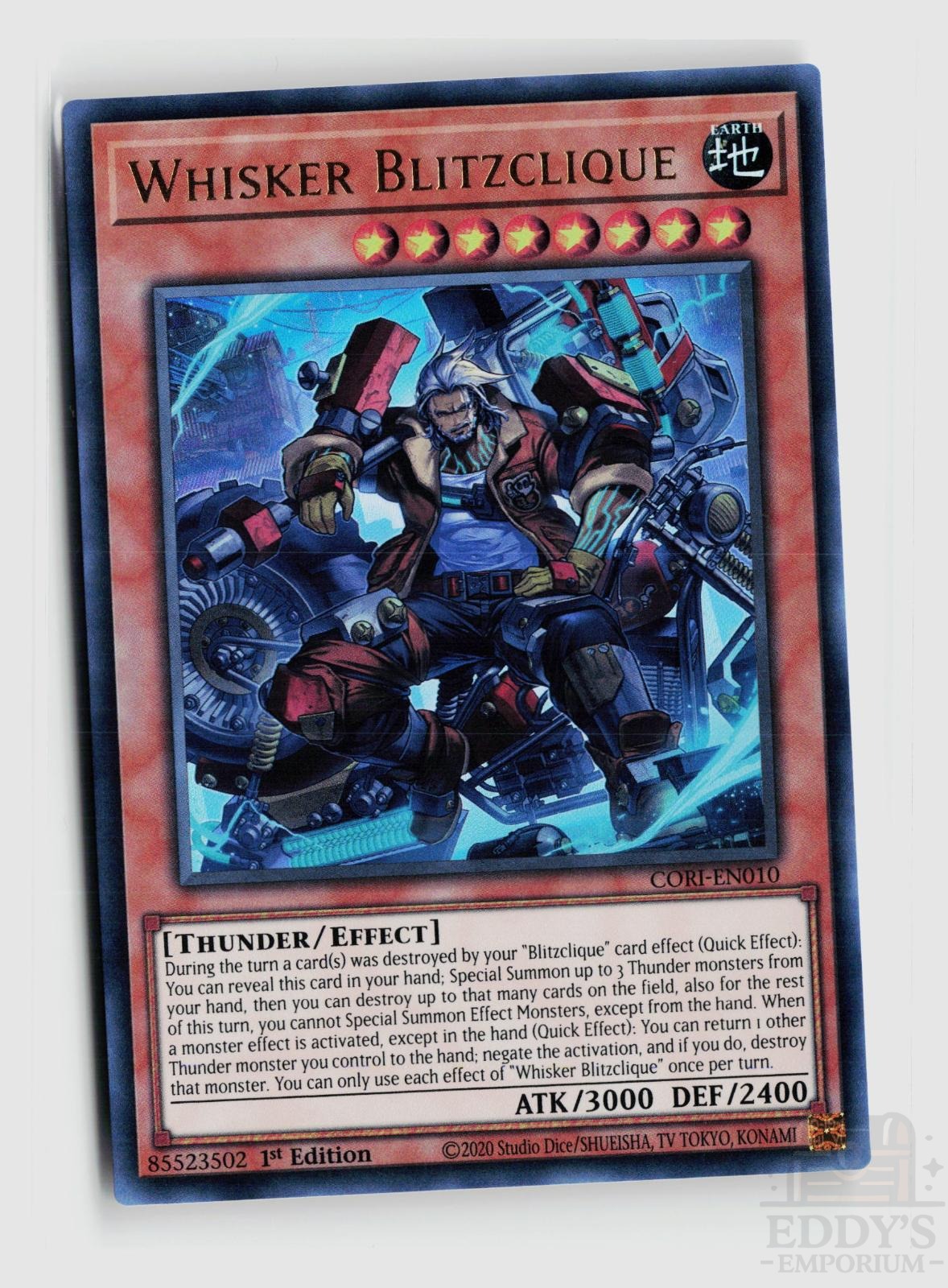 Whisker Blitzclique CORI-EN010 Chaos Origins Yu-Gi-Oh 1st Edition Ultra Rare NM