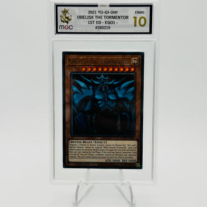 Obelisk the Tormentor (1st Ed) - EG01-EN001 - Egyptian God Deck - MGC 10