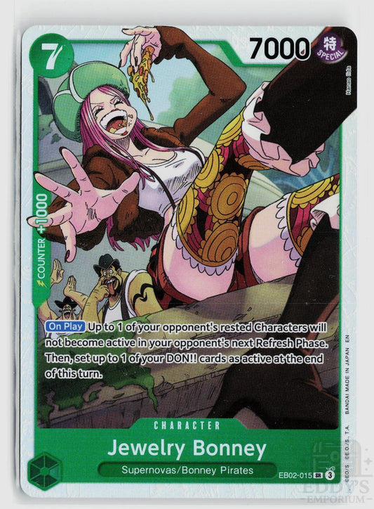 Jewelry Bonney EB02-015 Extra Booster: Anime 25th Collection One Piece Foil