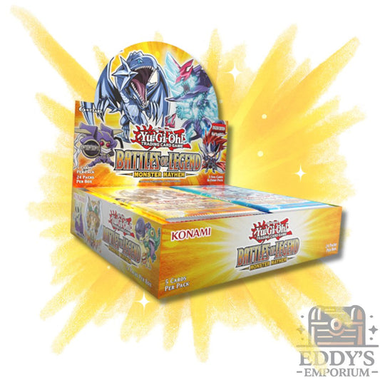 Yu-Gi-Oh! Battles of Legend: Monster Mayhem Booster Box (Pre-Order 28/08/25)