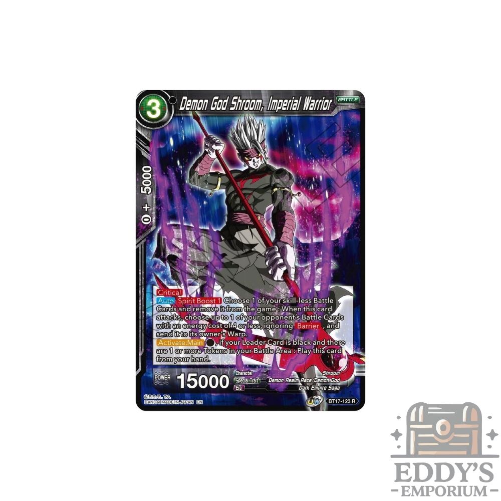 Demon God Shroom, Imperial Warrior – BT17-123 – Foil