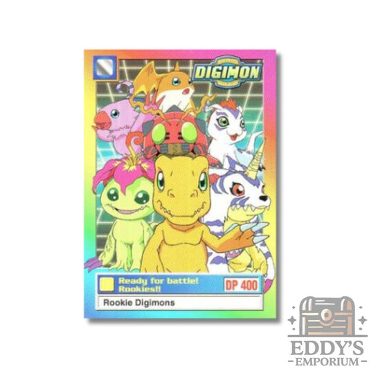 Ready for battle! Rookies!! - Upper Deck Digimon: Series 1