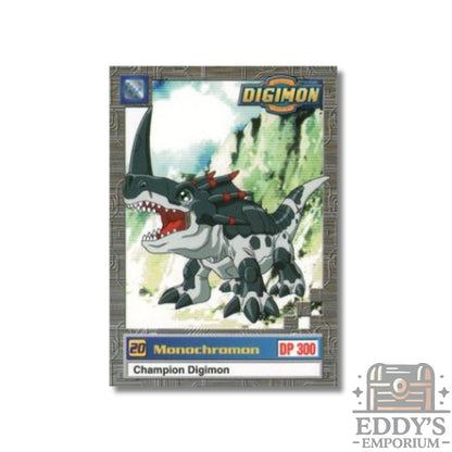 Monochromon #20 - Upper Deck Digimon: Series 1