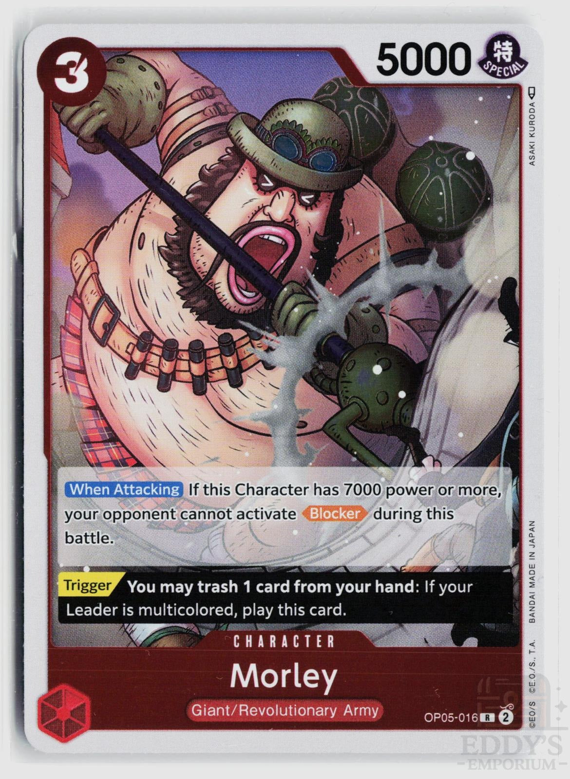 Morley OP05-016 Awakening of the New Era One Piece Foil Rare