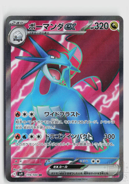 Salamence EX 119/100 Battle Partners Pokemon Japanese Holo Super Rare