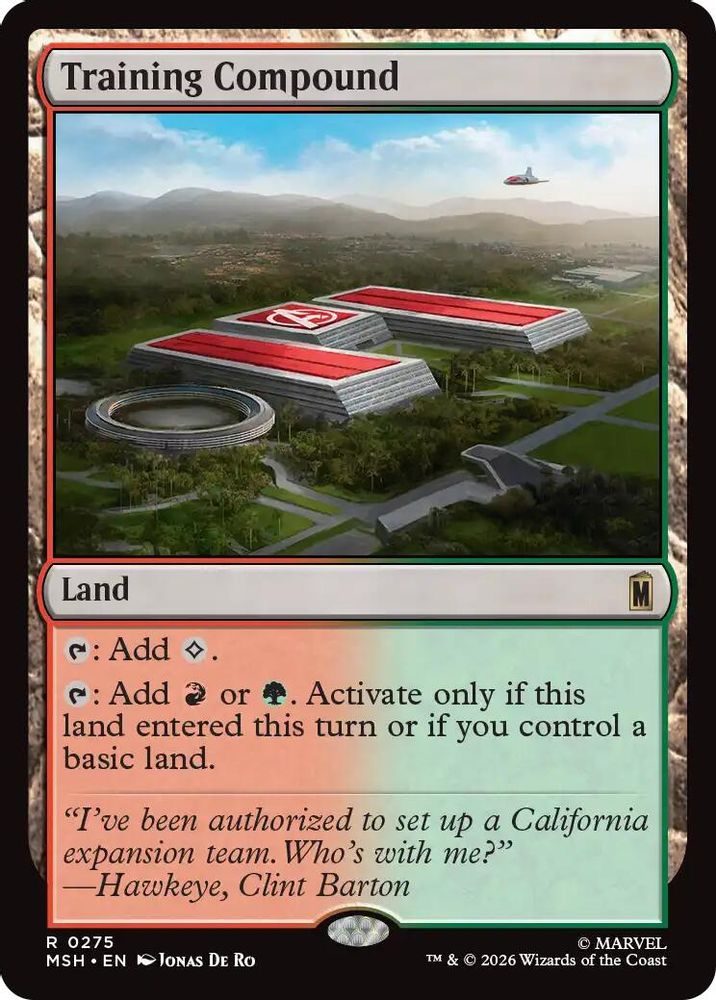 Training Compound 275 Marvel Super Heroes Magic: The Gathering