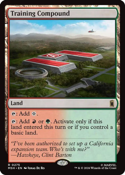 Training Compound 275 Marvel Super Heroes Magic: The Gathering