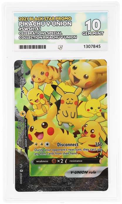 Pikachu V-Union - SWSH141 & SWSH142 - Sequential ACE 10