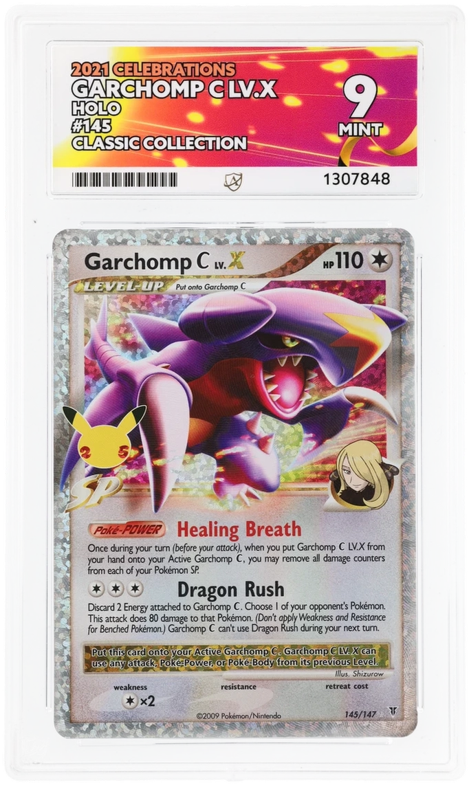 Garchomp C Lv.X - 145/147 - 25th Celebrations Classic Collection - Ace 9