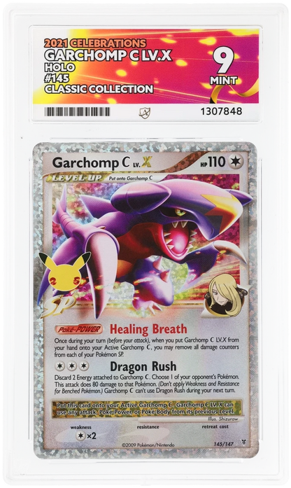 Garchomp C Lv.X - 145/147 - 25th Celebrations Classic Collection - Ace 9