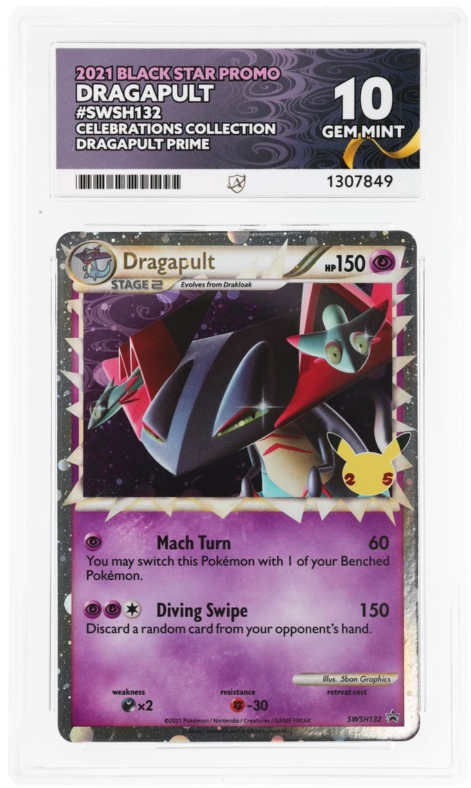 Dragapult - SWSH132 - 25th Celebrations Promo - Ace 10