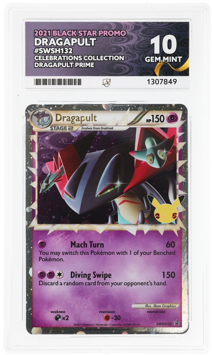 Dragapult - SWSH132 - 25th Celebrations Promo - Ace 10