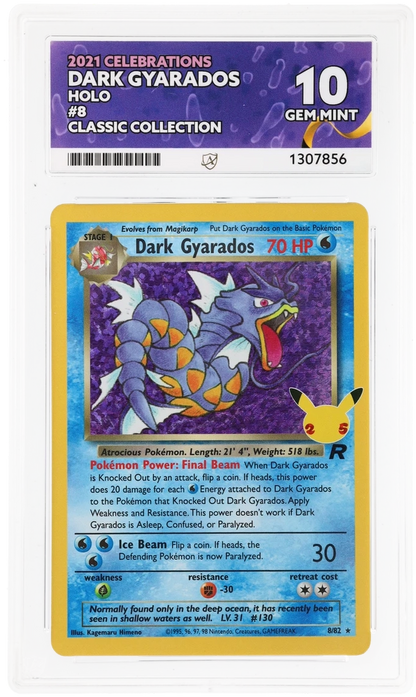 Dark Gyarados - 8/82 - 25th Celebrations Classic Collection - Ace 10