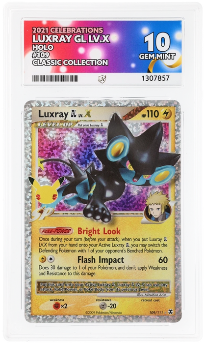 Luxray GL Lv.X - 109/111 - 25th Celebrations Classic Collection - Ace 10