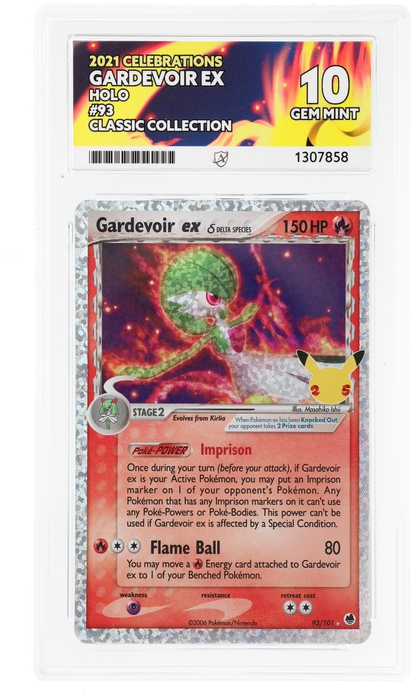 Gardevoir ex - 93/101 - 25th Celebrations Classic Collection - Ace 10