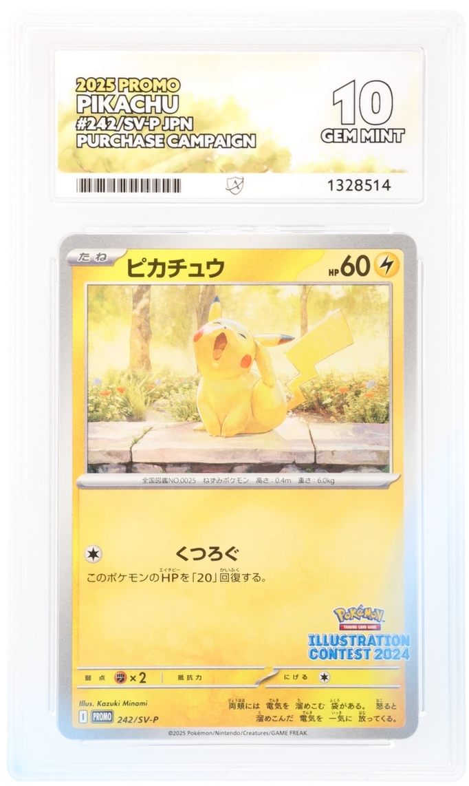 Pikachu - 242/SV-P - Purchase Campaign - Promo - Ace 10