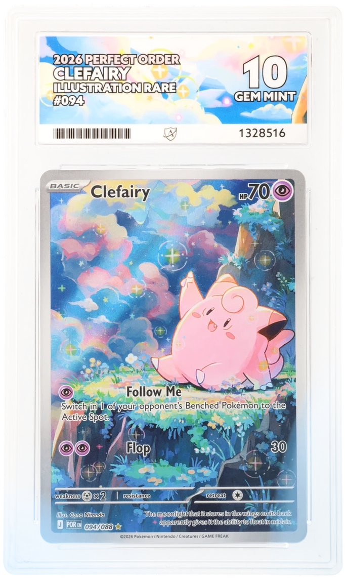 Clefairy - 094/088 - Perfect Order - Illustration Rare - Ace 10