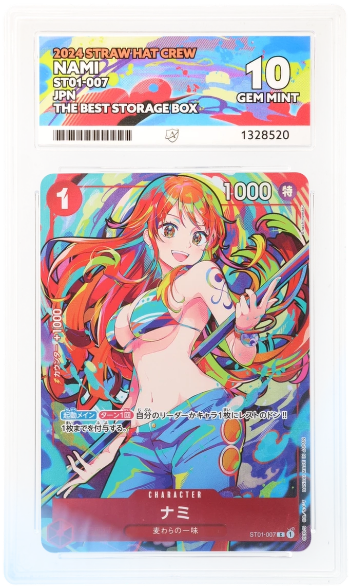 Nami - ST01-007 - The Best Storage Box - Promo - Ace 10 - w/Slab Guard