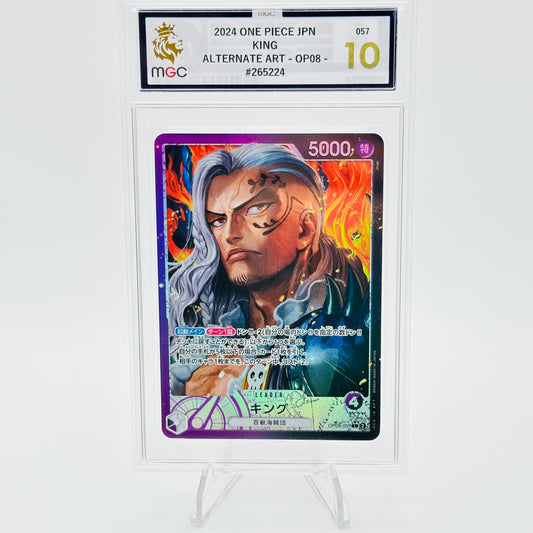 King - OP08-057 - Leader Alt Art - Two Legends - MGC 10