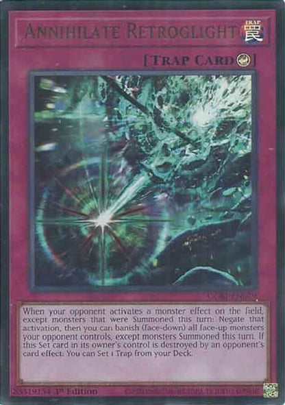 Annihilate Retroglight CORI-EN079 Chaos Origins Yu-Gi-Oh 1st Edition NM