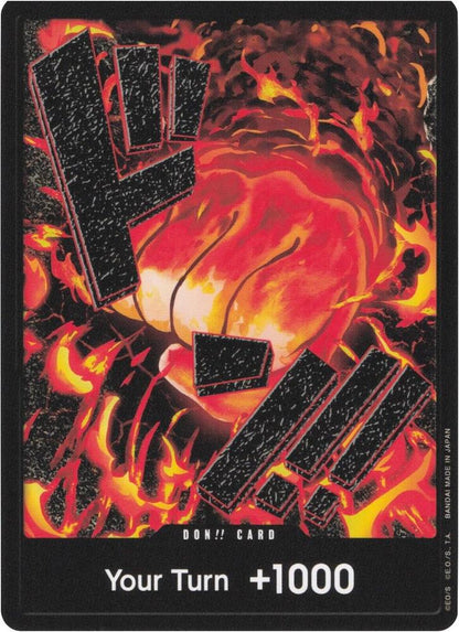DON!! Card (Sakazuki) Premium Booster -The Best- One Piece Foil DON!!