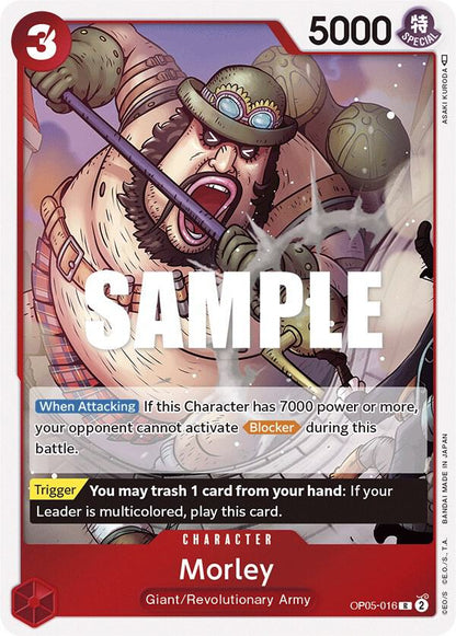 Morley OP05-016 Awakening of the New Era One Piece Foil Rare