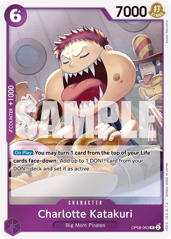 Charlotte Katakuri (063) OP08-063 Two Legends One Piece Foil Rare