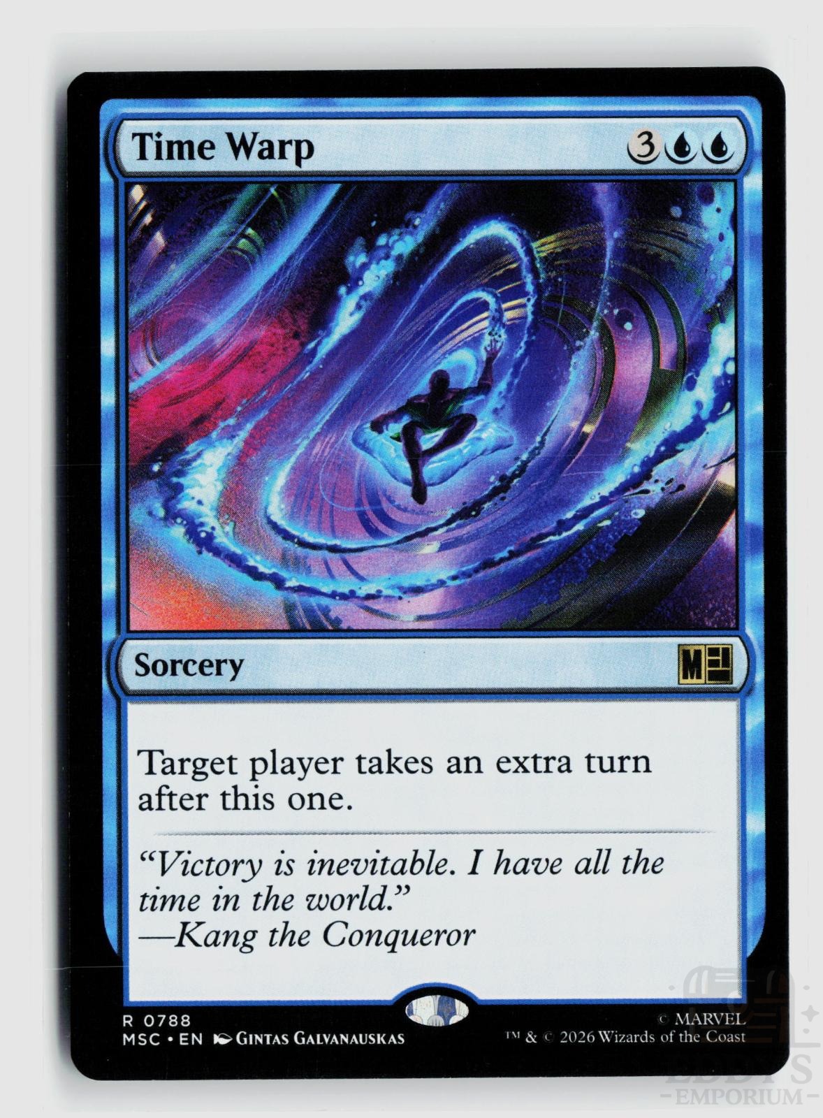 Time Warp 788 Commander: Marvel Super Heroes Magic: The Gathering