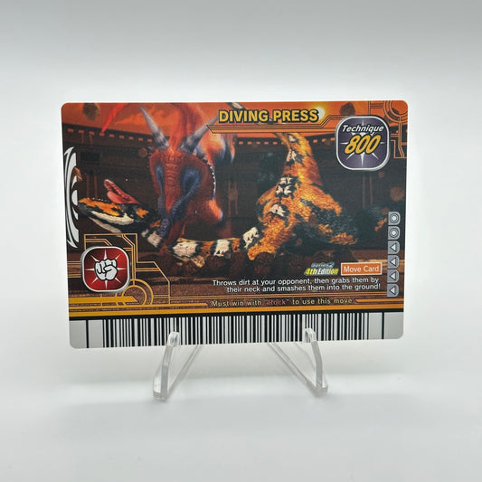 Diving Press - 050-Move - SEGA Dinosaur King S2 4th Edition