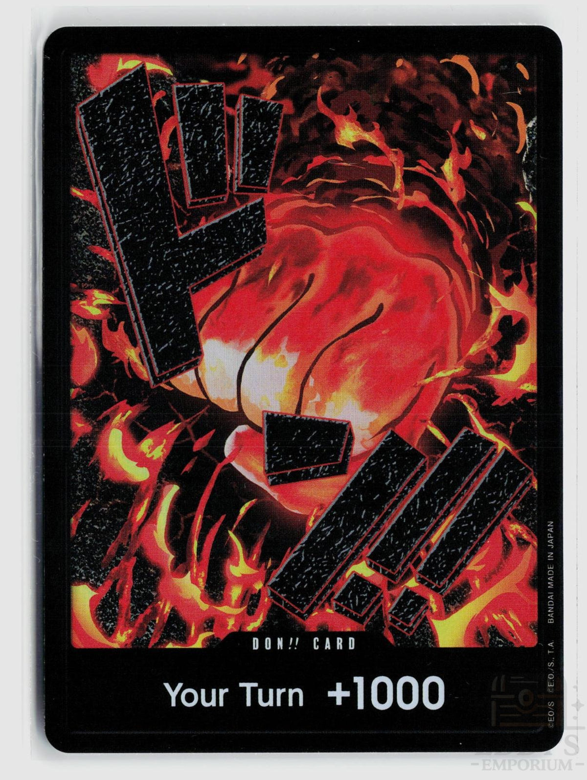 DON!! Card (Sakazuki) Premium Booster -The Best- One Piece Foil DON!!