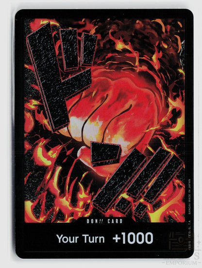 DON!! Card (Sakazuki) Premium Booster -The Best- One Piece Foil DON!!