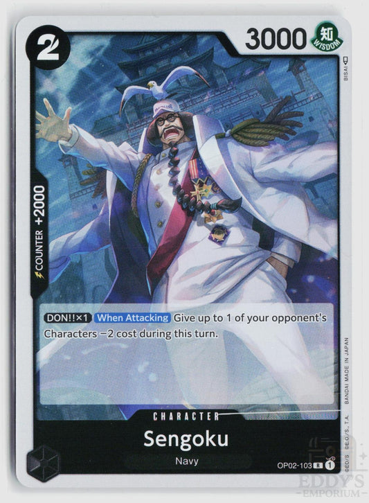 Sengoku OP02-103 Paramount War One Piece Foil Rare