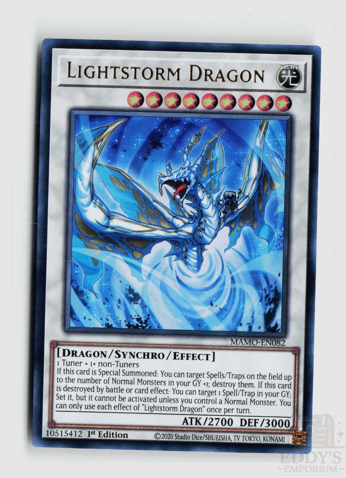 Lightstorm Dragon MAMO-EN082 Magnificent Monsters Yu-Gi-Oh 1st Edition NM
