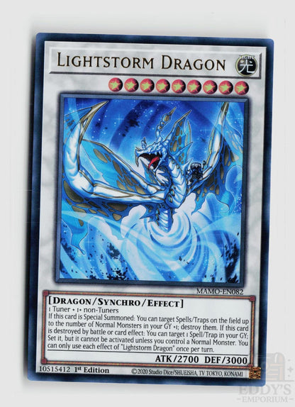 Lightstorm Dragon MAMO-EN082 Magnificent Monsters Yu-Gi-Oh 1st Edition NM