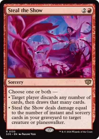 Steal the Show 130 Secrets of Strixhaven Magic: The Gathering Rare