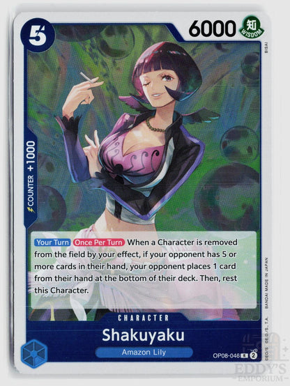 Shakuyaku OP08-046 Two Legends One Piece Foil Rare