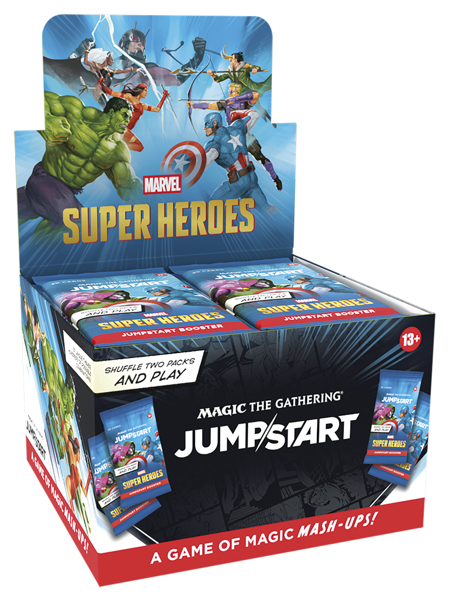 Magic: The Gathering – Marvel Super Heroes Jumpstart Booster Box