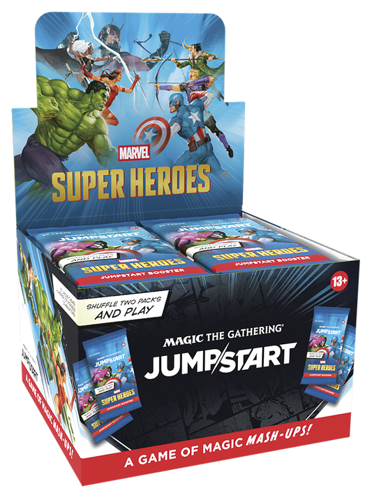 Magic: The Gathering – Marvel Super Heroes Jumpstart Booster Box