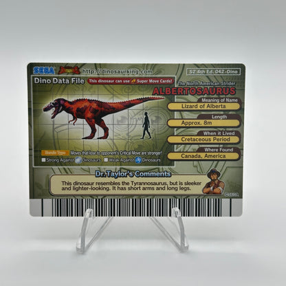 Albertosaurus - 042-Dino - SEGA Dinosaur King S2 4th Edition