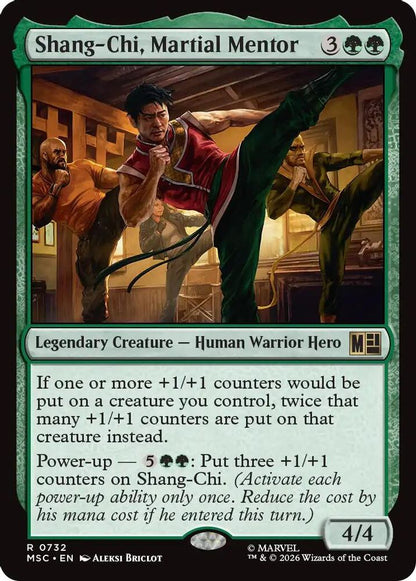 Shang-Chi, Martial Mentor 732 Commander: Marvel Super Heroes Magic: The Gathering