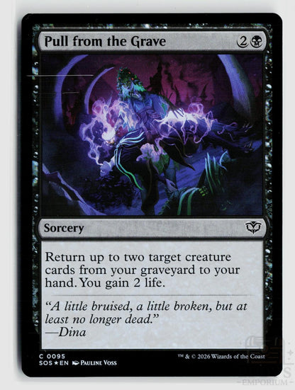 Pull from the Grave 95 Secrets of Strixhaven Magic: The Gathering Foil Common