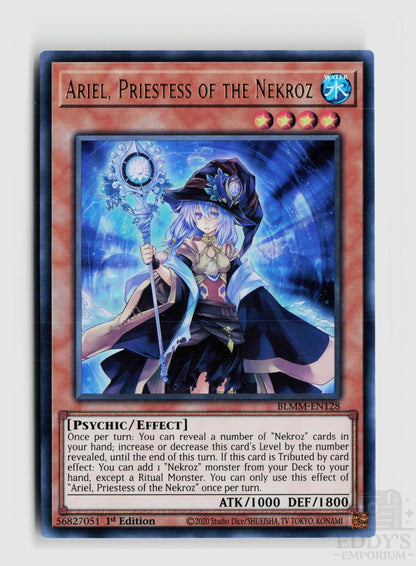 Ariel, Priestess of the Nekroz BLMM-EN128 Battles of Legend: Monster Mayhem Yu-Gi-Oh 1st Edition NM