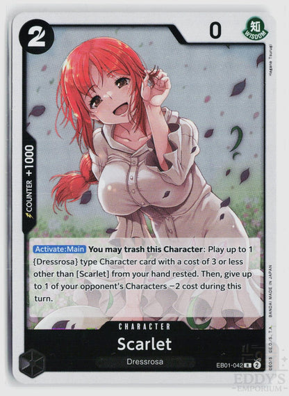 Scarlet EB01-042 Extra Booster: Memorial Collection One Piece Foil Rare