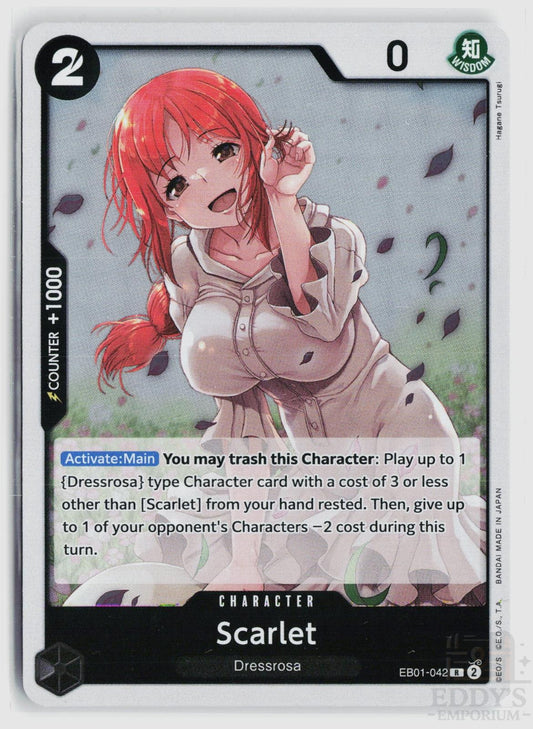 Scarlet EB01-042 Extra Booster: Memorial Collection One Piece Foil Rare