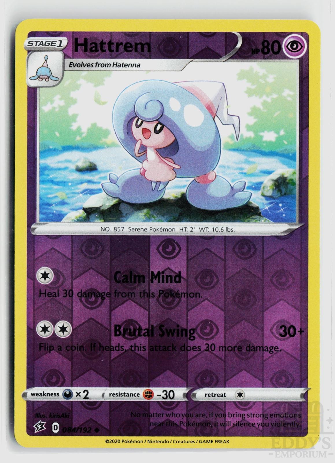 Scyther 004/192 Rebel Clash Pokemon Reverse Holo Common NM