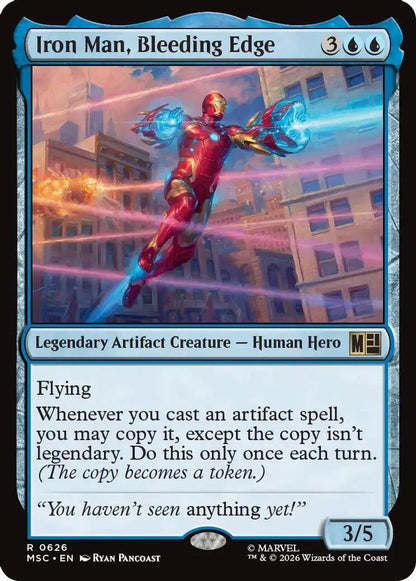 Iron Man, Bleeding Edge 626 Commander: Marvel Super Heroes Magic: The Gathering