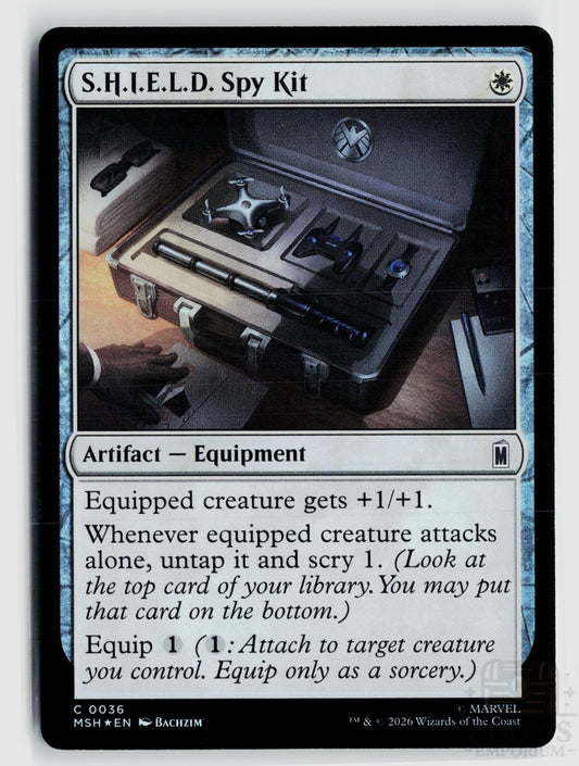 S.H.I.E.L.D. Spy Kit 36 Marvel Super Heroes Magic: The Gathering Foil