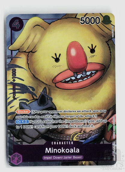 Minokoala (Box Topper) OP02-086 Paramount War One Piece Foil Uncommon